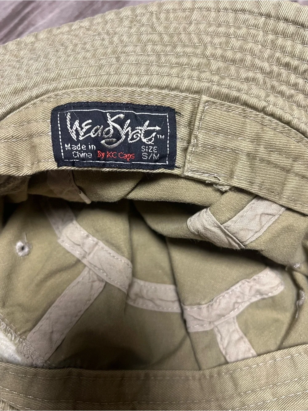 Headshots by KC Caps Khaki Bucket Hat